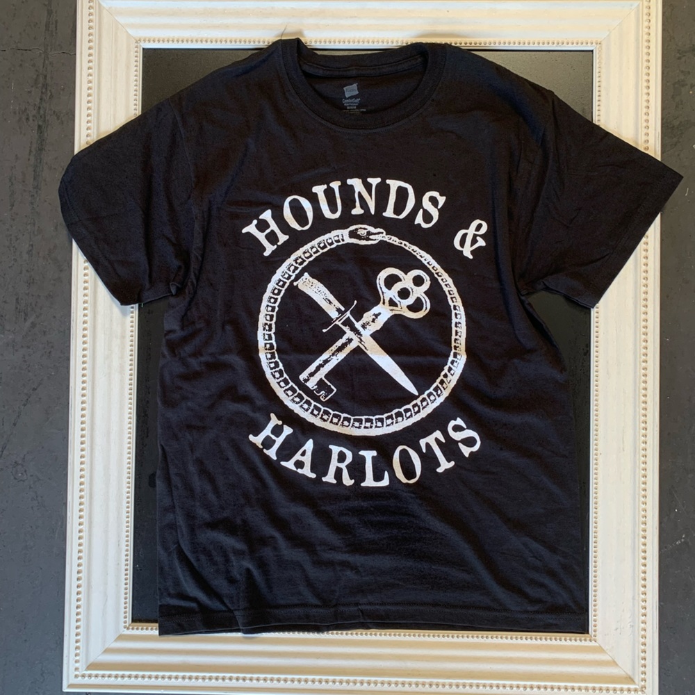 Black Hounds and Harlots sample t-shirt size medium T-shirt Traditional skin oi